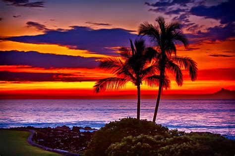 Hawaiian Sunset | Amazing Wallpapers