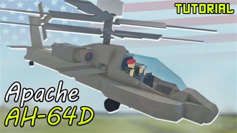 Boeing AH-64D Apache | Plane Crazy - Tutorial - YouTube