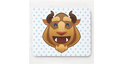 Beauty and the Beast Emoji | Beast Mouse Pad | Zazzle