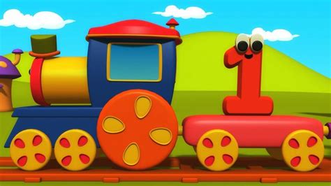 Bob, O Trem - Números | Trenes para niños, Bob, Canciones