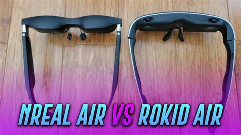 NREAL AIR vs Rokid Air | Which is better? - YouTube