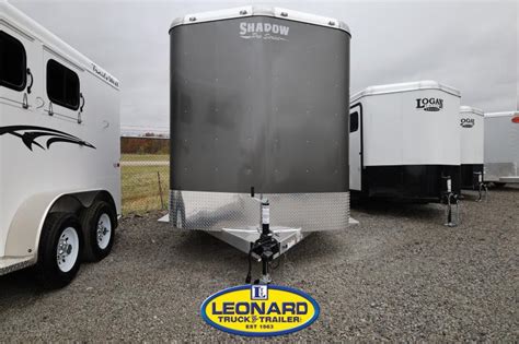 2023 Shadow Trailers 69216S-3SL-GN-E-7'LQ Horse Trailer | Horse ...