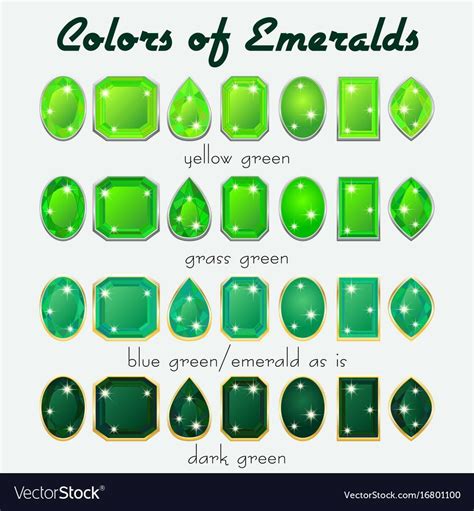 What color is an emerald? - Brainly.ph