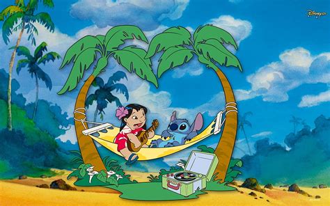 Disney Lilo & Stitch Cartoons, Beach Disney HD wallpaper | Pxfuel