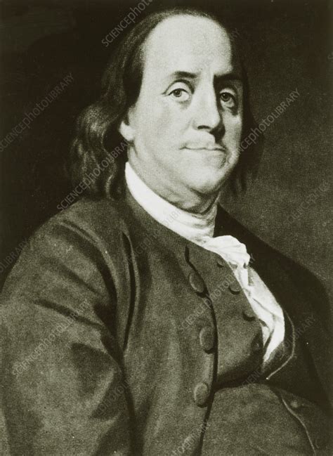 Portrait of Benjamin Franklin - Stock Image - H406/0042 - Science Photo Library