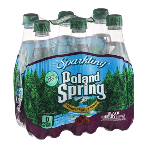 Poland Spring Sparkling Spring Water Black Cherry Reviews 2019