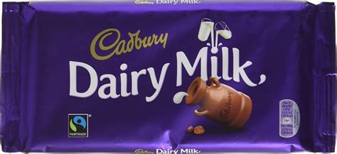 Cadbury Dairy Milk Chocolate Bar, 200g: Amazon.co.uk: Grocery