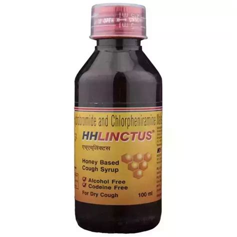 HH Linctus Cough Syrup: Uses, Price, Dosage, Side Effects, Substitute ...