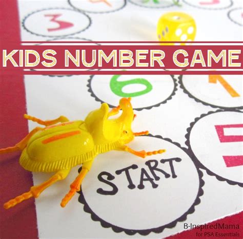 Counting Game {Icky Bug} Make Learning Numbers Fun!