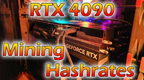 RTX 4090 Mining Hashrates : r/gpumining