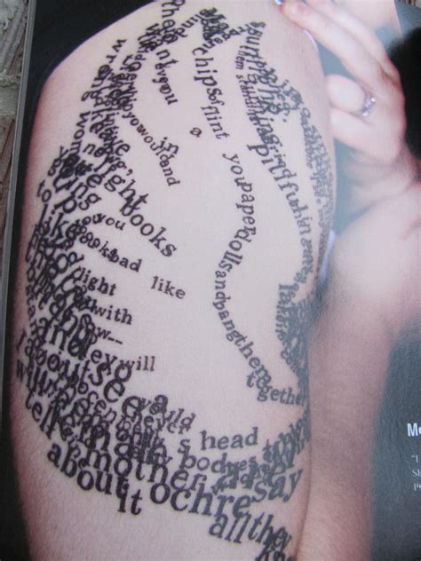 And now with books: Literary Tattoos