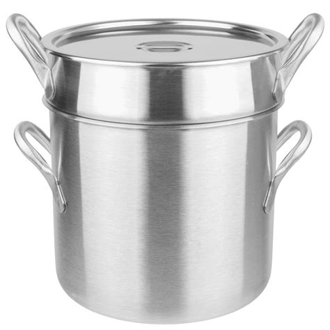 Vollrath 77130 20 Qt. Stainless Steel Double Boiler Set