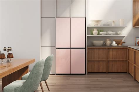 Samsung Bespoke Refrigerator Lets You Choose Colors & Materials