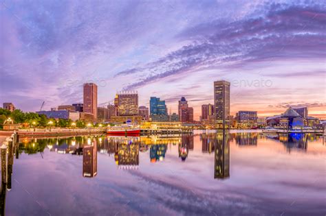 Baltimore, Maryland, USA Skyline Stock Photo by SeanPavone | PhotoDune