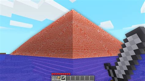 The Hunt For Minecraft's Secret Brick Pyramid - YouTube