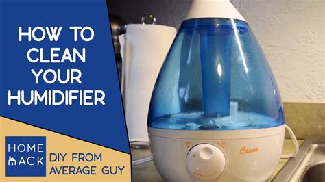 How to clean a humidifier - YouTube