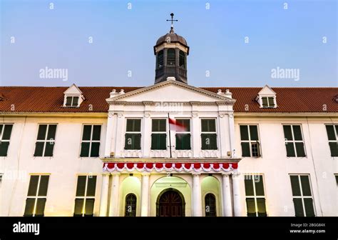 Jakarta History Museum, a Dutch colonial building in Jakarta, Indonesia ...