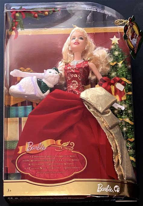 Barbie Christmas Carol Doll Plus Chuzzlewit The Cat | lupon.gov.ph