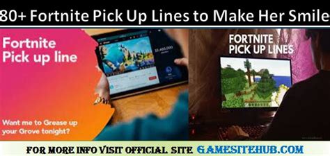 80+ Fortnite Pick Up Lines to Make Her Smile [Must Try] - GAME SITE HUB