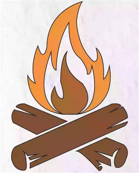 How To Draw Campfire- A Step By Step Guide