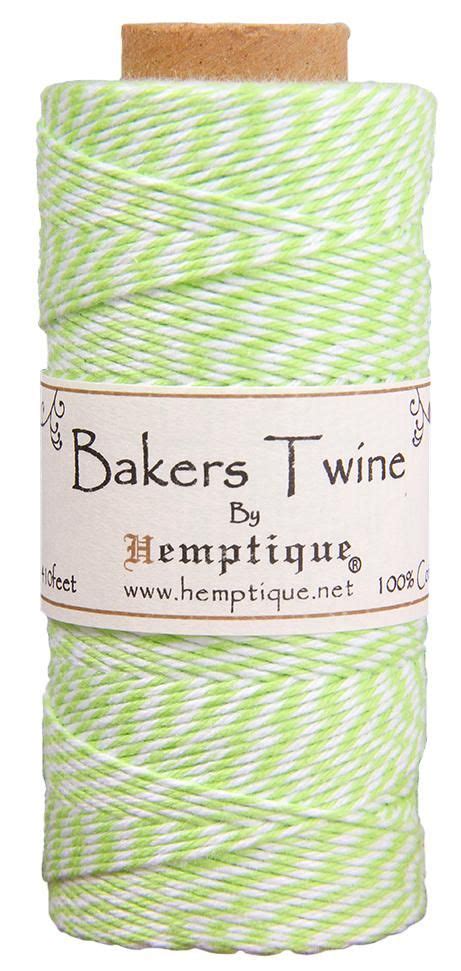 Bakers Twine - 26 Color Variations at Hemptique - Cotton 2Ply Spools ...