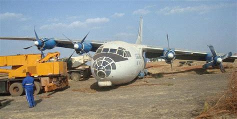 Crash of an Antonov AN-12B in Heglig | Bureau of Aircraft Accidents Archives