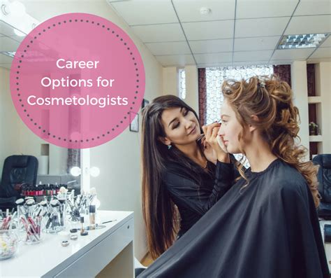 Cosmetologists don't always pursue their creative careers in a beauty salon. There are just as ...