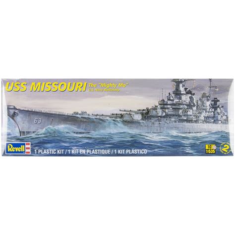 Plastic Model Kit USS Missouri Battleship 1:535 - Walmart.com