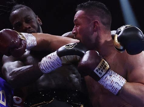 Photos: Joseph Parker Rises To Occasion, Shocks Deontay Wilder To Halt ...