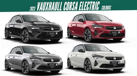 2023 Vauxhall Corsa Electric - All Color Options - Images | AUTOBICS