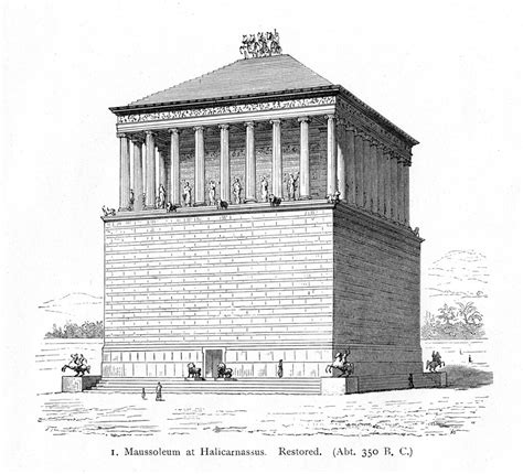 Mausoleum of Halicarnassus: reconstruction rendering of ex… | Flickr