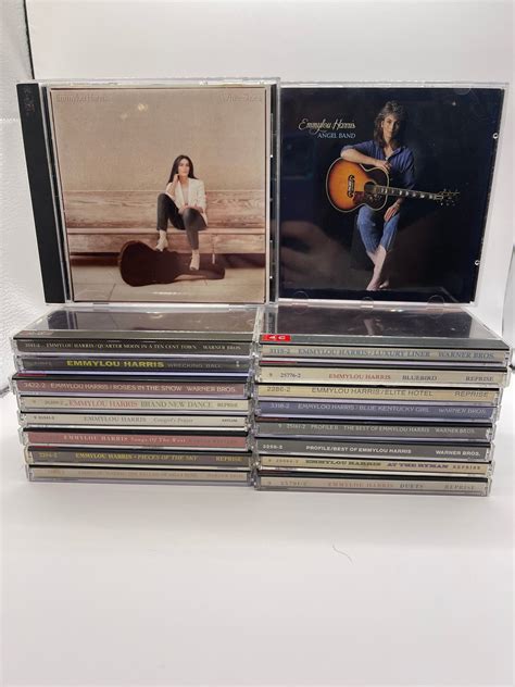 Emmylou Harris CD Collection of 18 Cds Including white - Etsy