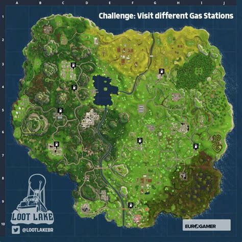 Fortnite Gas Station Locations - Guide | Push Square