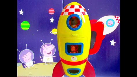 Peppa Pig Spaceship Rocket Toy - YouTube