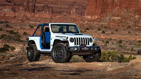 The Jeep Magneto is a cheeky electric Wrangler concept - GearOpen.com
