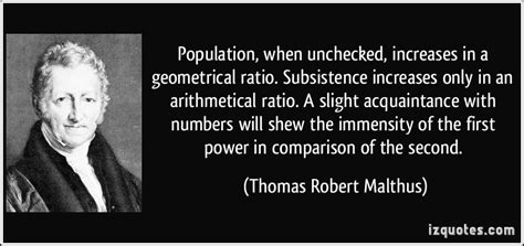 Thomas Malthus Population On Quotes. QuotesGram