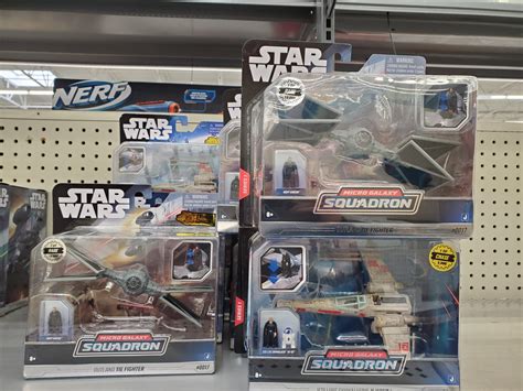 Walmart is adding some Star Wars in the Toy section in the Christmas stuff. Here's a few I seen ...