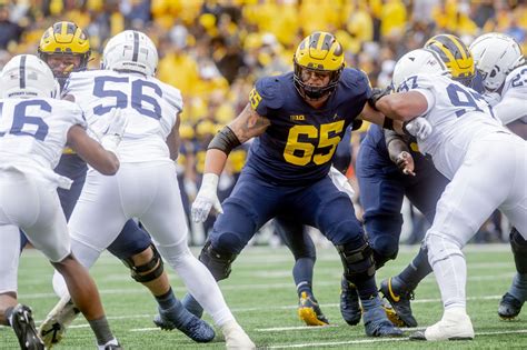 Michigan OL Zak Zinter says his return centered on one missing goal - mlive.com