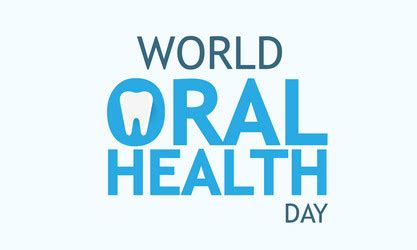 World oral health day Royalty Free Vector Image