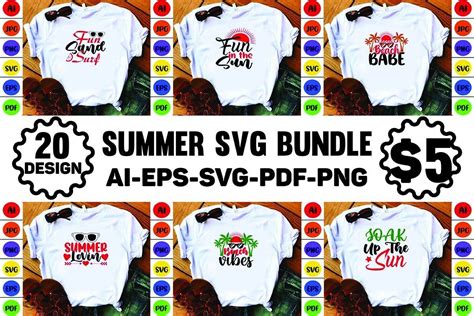 Summer SVG Bundle Bundle · Creative Fabrica