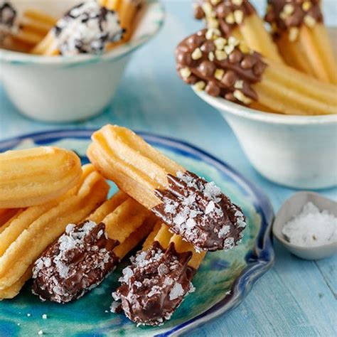 Chocolate Dipped Churros Recipe | Gourmet Food Store