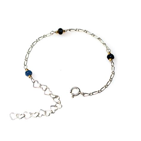 Simple elegance Bracelet. Sterling silver. 6 Gemstone Options. - Frelia Jewellery