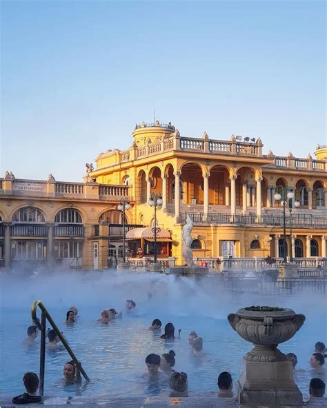 Budapest thermal baths in winter ️ | Thermal bath, Budapest thermal baths, Budapest