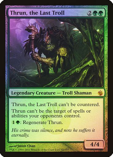 Thrun, the Last Troll | Mirrodin Besieged | Star City Games