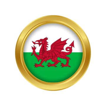 Wales Badge Flag PNG Transparent Images Free Download | Vector Files ...