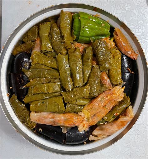 How to prepare grape leaves for dolmas - Turkish dolmas Recipe