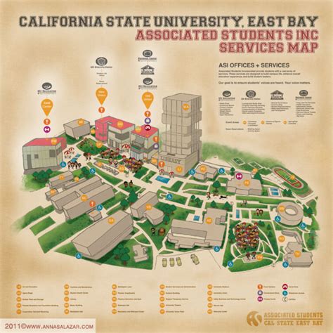 yummyberries.: UPDATE: CSUEB Campus Map