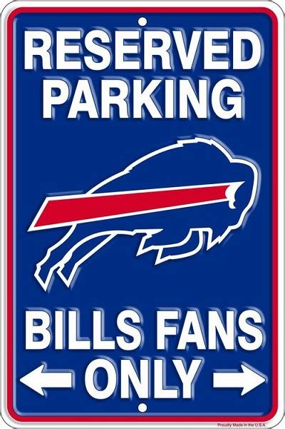 Wholesale Licensed NFL Small Parking - Buffalo Bills