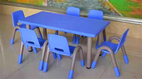 2020 Hot Factory Gros Plastique Enfants Table Et Chaises Maternelle Préscolaire Garderie ...