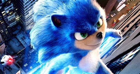 Sonic the Hedgehog Redesign Races Into Theaters on New & Improved Standee - Geekfeud